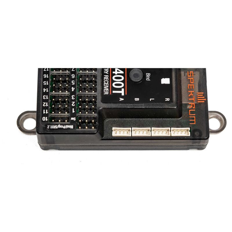 DSM2/DSMX 2.4Ghz SPEKTRUM - Spektrum AR20400T DSMX récepteur 20 voies PowerSafe, Telemetry - FLASH RC