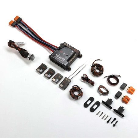 DSM2/DSMX 2.4Ghz SPEKTRUM - Spektrum AR20400T DSMX récepteur 20 voies PowerSafe, Telemetry - FLASH RC