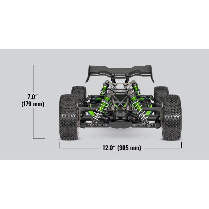 Traxxas Buggy Jato 4x4 VXL 4S RTR 90386-4 Vert - FLASH RC
