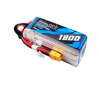 Baterías de propulsión de aviones RC - Gens ace lipo 6S 22.2V 1800mAh 45C xt60 socket battery - FLASH RC
