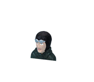 CASCO PILOTA IN PELLE 1/8