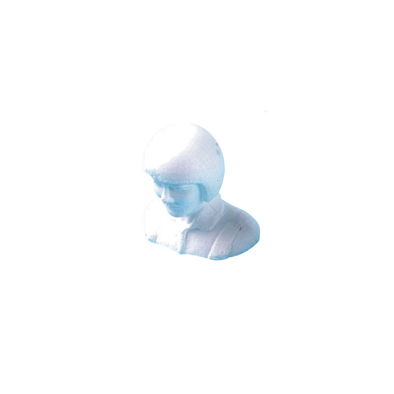 PILOTE CASQUE 1/6 POLYST.