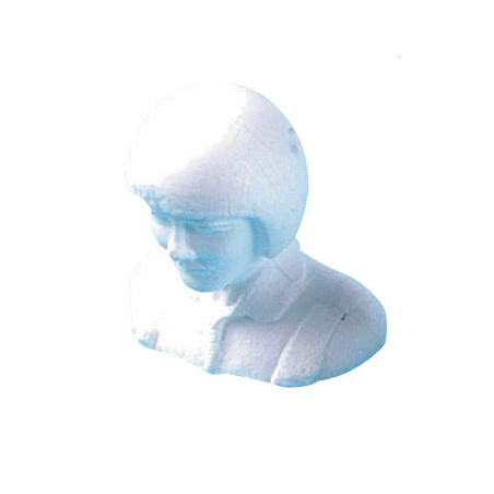 CASCO PILOTA 1/6 IN POLISTIROLO.
