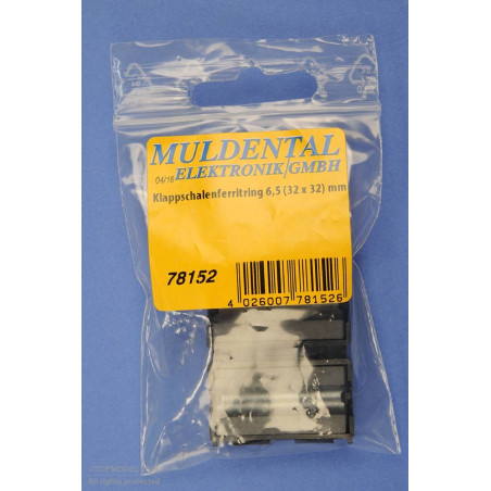 FERRITE CLIPSABLE 6,5 (32x32mm) 1pc