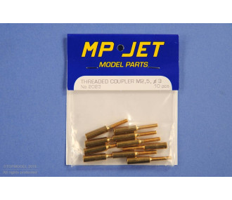 EMBOUT DE CHAPE M2,5/Ø3mm 10pcs - FLASH RC