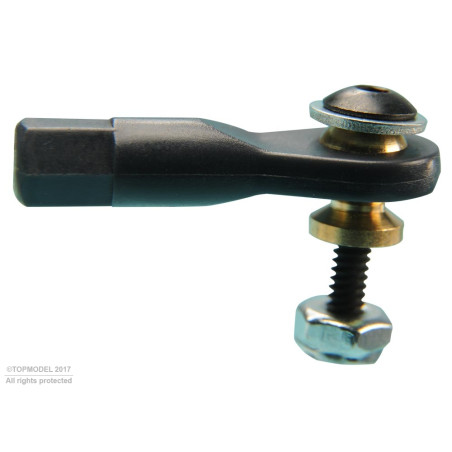 tappo rotondo 4-40 set di 6 pezzi