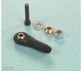 ROUND CAP 4-40 SET OF 6pcs 2