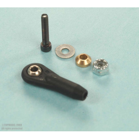 ROUND CAP 4-40 SET OF 6pcs