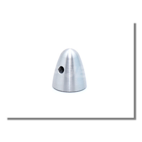 threaded aluminium cone M10x1.5/35 mm dia, length 37 mm