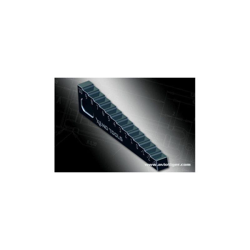 CALE CHASSIS 1/10 -3/10MM - FLASH RC