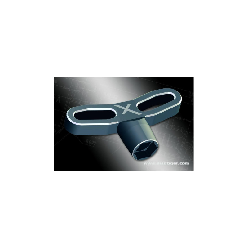 SCHLÜSSEL FÜR RADMUTTER 17MM