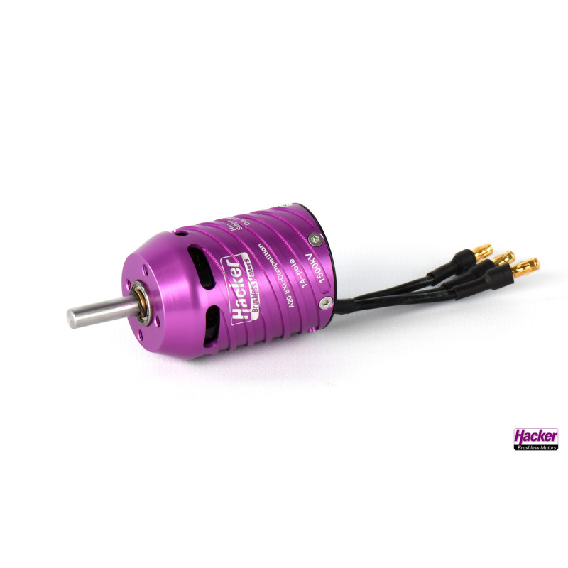 Moteur brushless Hacker A20-10 XL Competition (104g, 1220kv,240W)