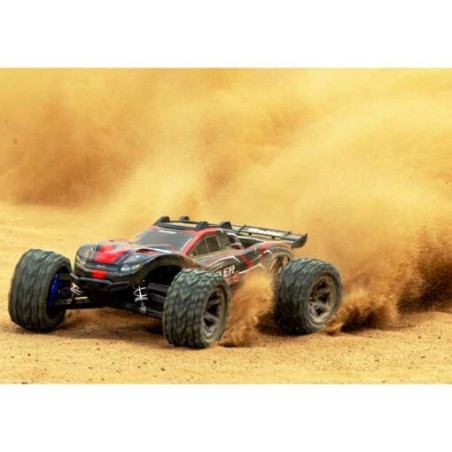 RUSTLER 4X4 BRUSHLESS 2S + HD PARTS RED