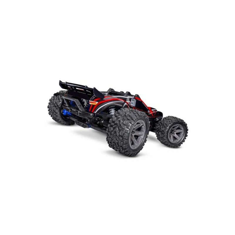 RUSTLER 4X4 BRUSHLESS 2S + HD PARTS ROSSO