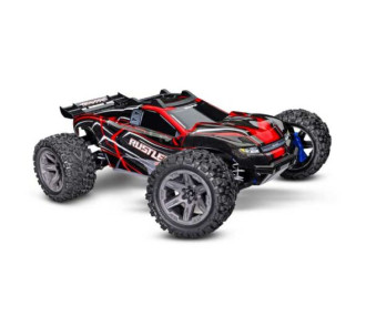RUSTLER 4X4 BRUSHLESS 2S + HD PARTS ROJO