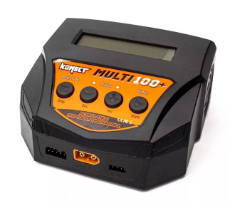 Cargador AC / DC 100W Multi-Funciones carga / descarga equilibrador