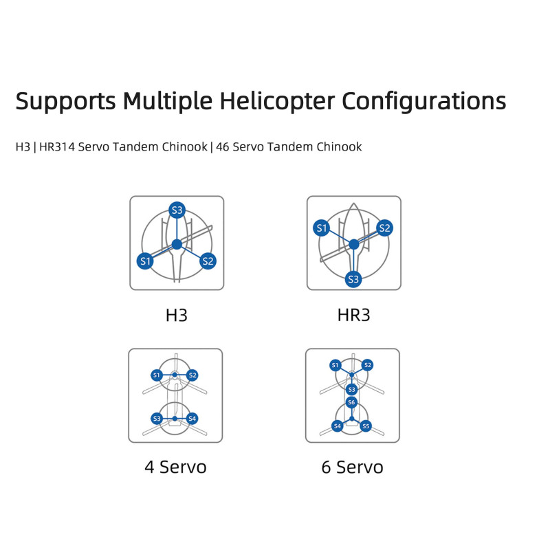 FLY WING - Helikopter-Flugkontrolleur H2