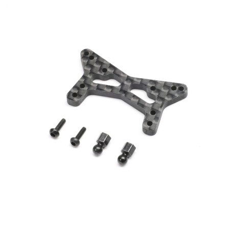 Support d'amortisseur avant en carbone : Micro-B LOSI - FLASH RC