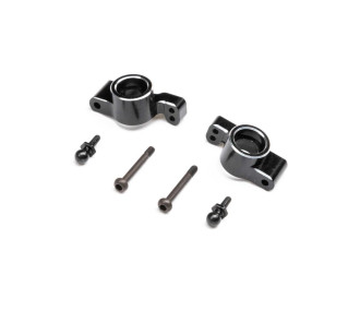 Ejes traseros de aluminio: Micro-B LOSI