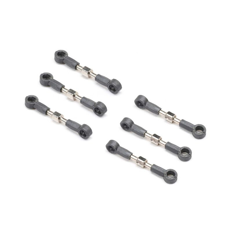 Biellettes réglables (6pcs): Micro-B/T LOSI - FLASH RC