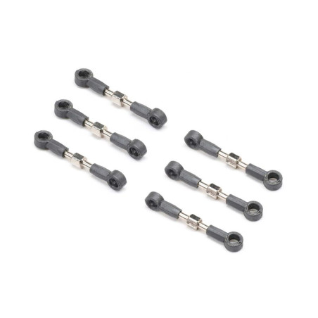 Verstellbare Pleuelstangen (6 Stück): Micro-B LOSI