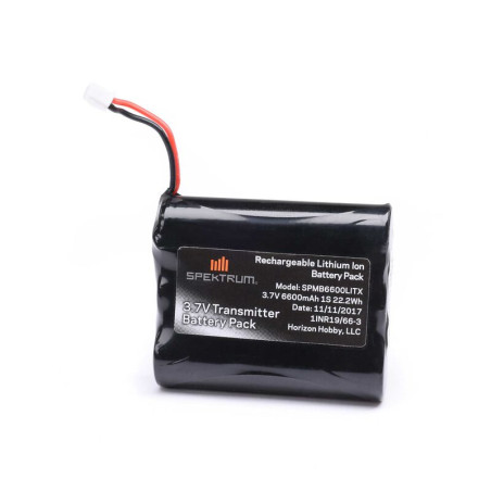 3.7V 6600mAh 1S Li-Ion Akku für Funkgerät: NX6/NX8/NX10/iX12, Tx Plug (XH-1S)