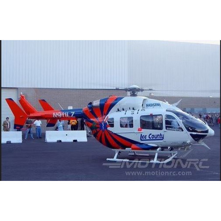 Fuselage Helicoptere Classe 800   EC145 T1    Yellow   ADAC  KIT Version