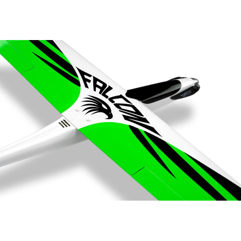 Falcon 1.5m wingspan - green, black, white - TOPModel CZ - FLASHRC