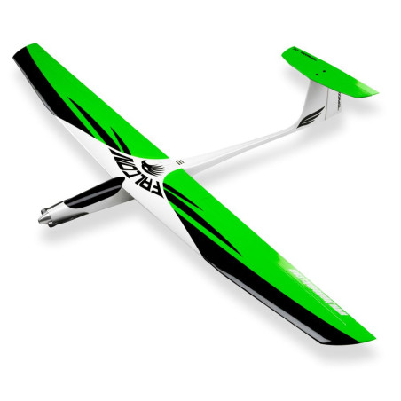 Falcon 1.5m wingspan - green, black, white - TOPModel CZ - FLASHRC