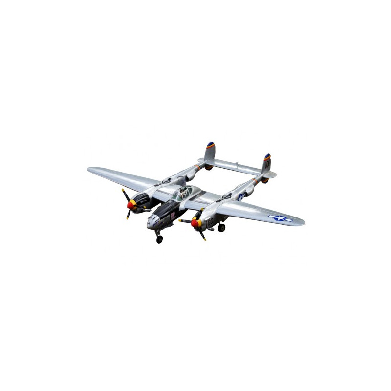 Velivolo VQ P-38 Lightning (Argento) 82.6" Apertura alare ARF