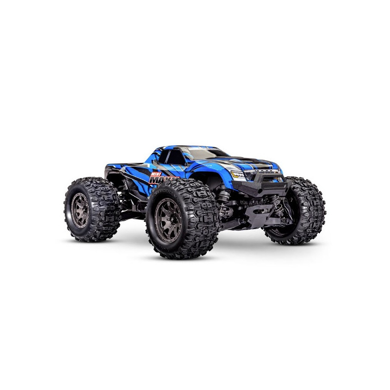 MINI MAXX BL-2S USB CON ACCUS / CARICATORE USB blu