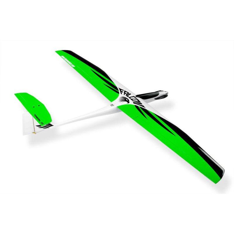 Falcon 1.5m wingspan - green, black, white - TOPModel CZ - FLASHRC