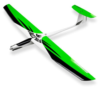 Halcón de 1,5 m de envergadura - verde, negro, blanco - TOPModel CZ - FLASHRC