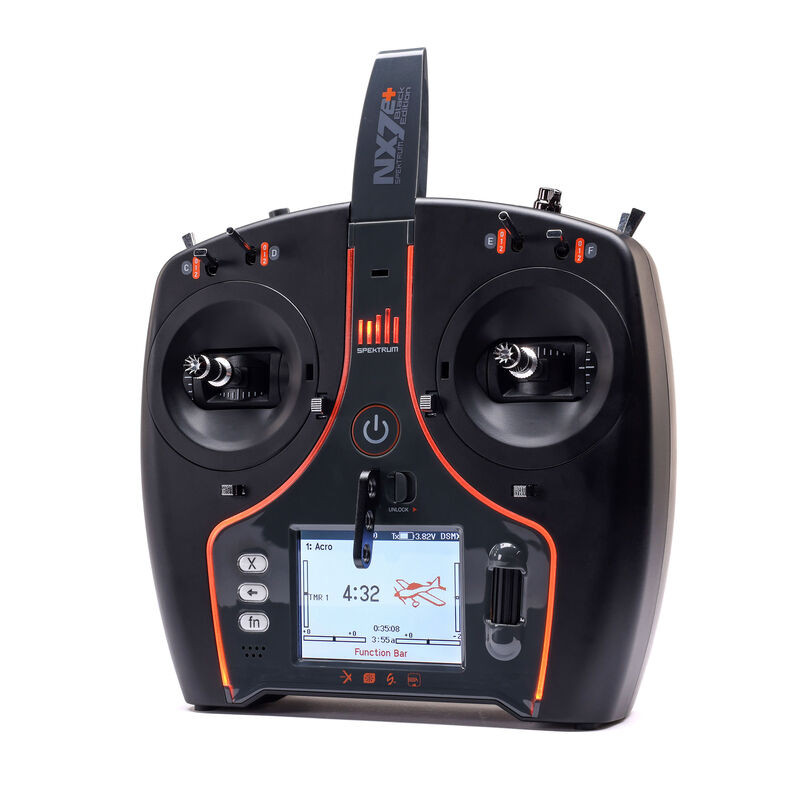 Funkgerät NX7e+ 14 Spektrum DSMX 2,4GHz Black Edition - Nur Sender