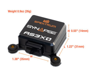 Sinapsis AS3X+ y módulo SAFE 2