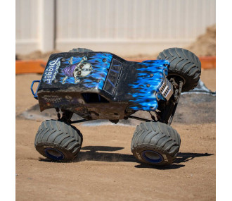 1/8 LMT 2.0 Grave Digger 4X4 asse solido senza spazzole Monster Truck RTR blue