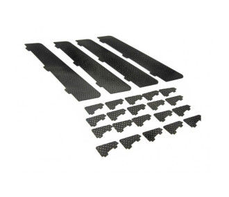 Vortex carbon generator - Katana 60 Precision Aerobatics (20pcs)