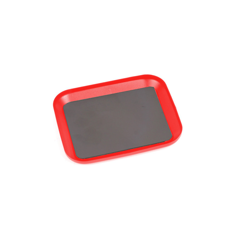 Rotes Schraubtablett