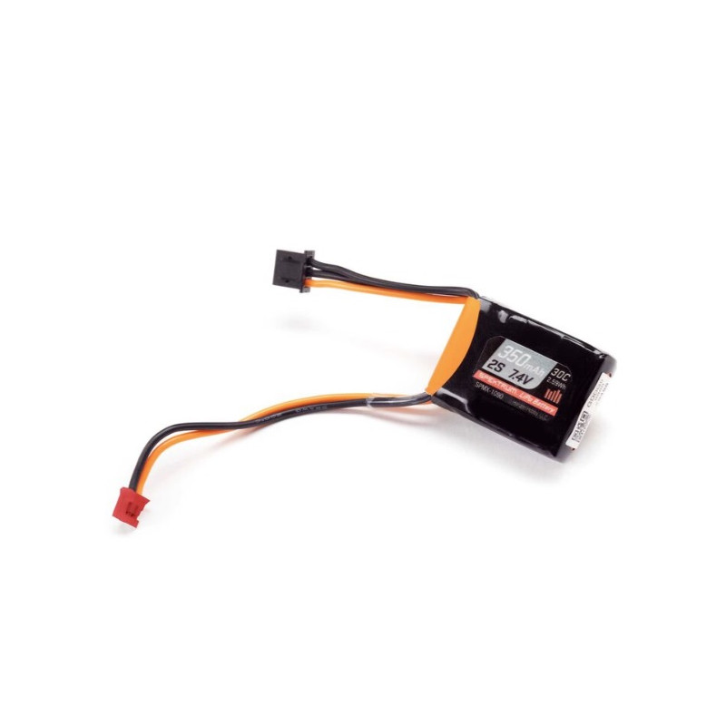 7.4V 350mAh 2S 30C LiPo battery: PH2.0