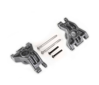 FUSEES ARRIERE GAUCHE ET DROITE RENFORCEES GRISES (POUR 9080) - FLASH RC
