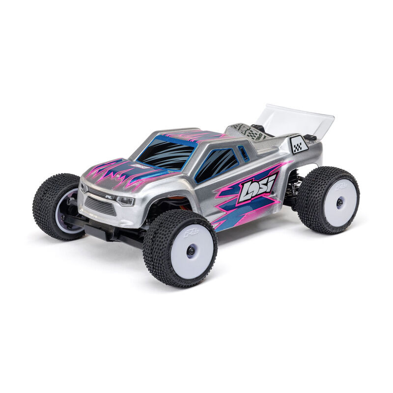 1/28 Micro-T 2S 2WD RTR Stadium Truck (batería y cargador incluidos) LOSI gris