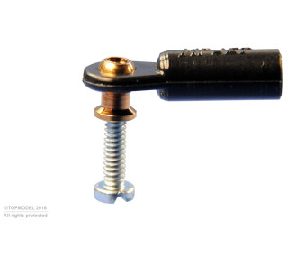 TAPÓN REDONDO V1, Ø3, M2/M1,6 LARGO 2uds.