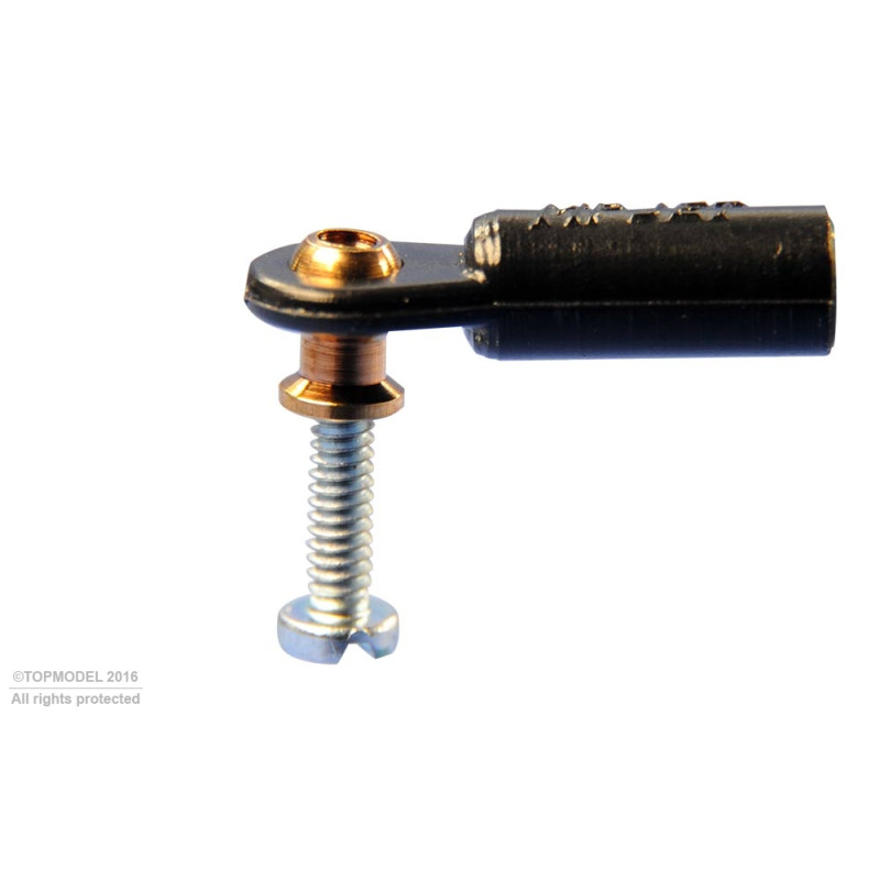 ROUND CAP V1, Ø3, M2/M1,6 LONG 2pcs