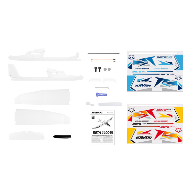 Motoplaneur Kavan Beta 1400 KIT - FLASH RC