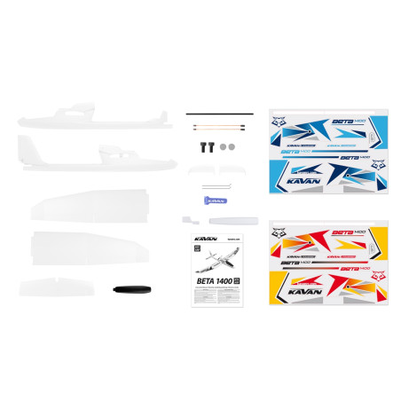 Motoplaneur Kavan Beta 1400 KIT - FLASH RC