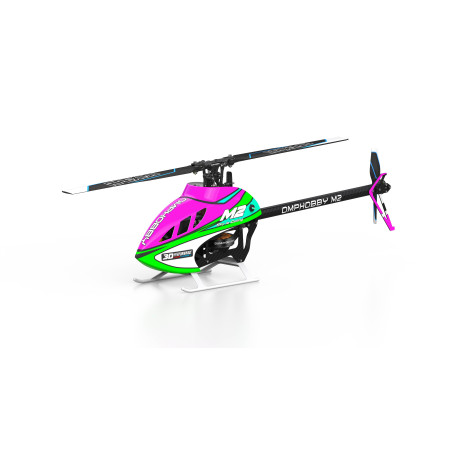 HELICOPTERE OMPHOBBY 3D M2 V3 PRO plasma-pink