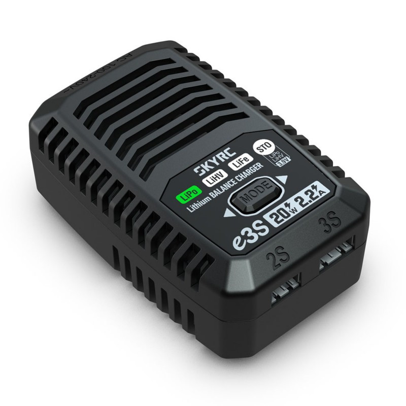 e3s AC Charger (LiPo 2-3S - 20W)