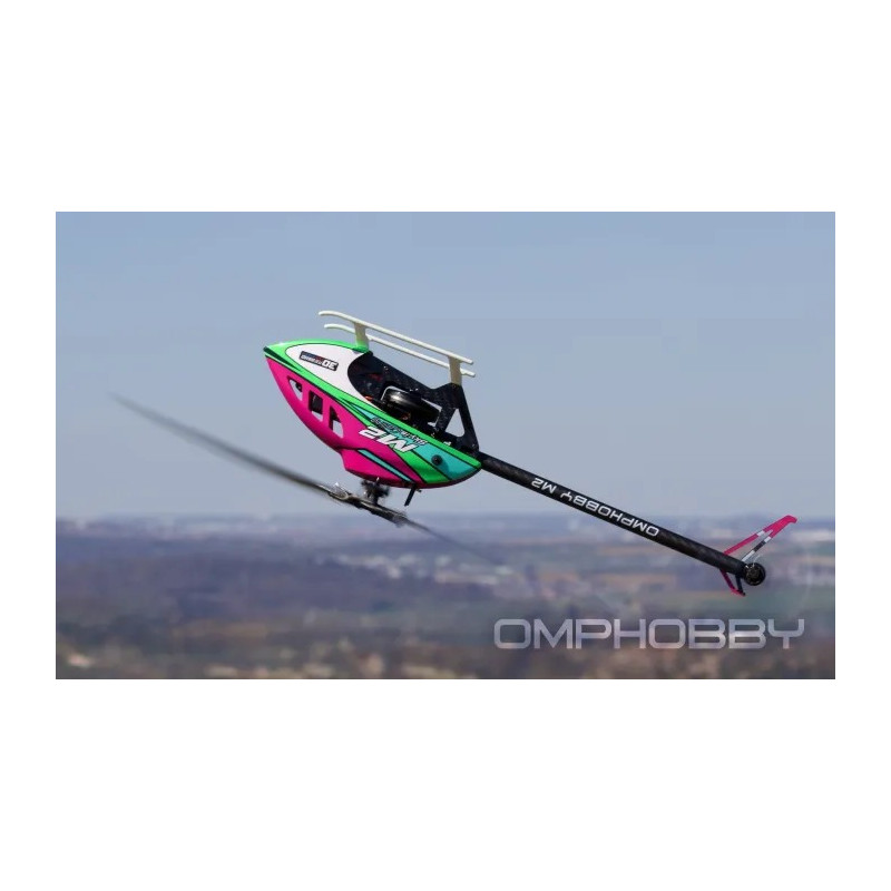 HELICOPTERE OMPHOBBY 3D M2 V3 PRO plasma-pink