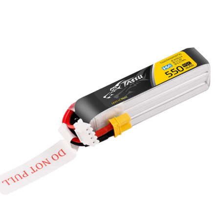 Batterie Tattu lipo 3S HV 11.4V 550mAh 95C prise xt30 - FLASH RC