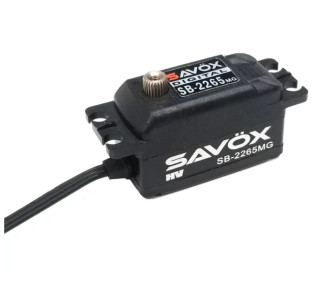 Servo numérique bas profil Savox SB-2265MG (57g, 13kg.cm, 0.08s/60°) - FLASH RC